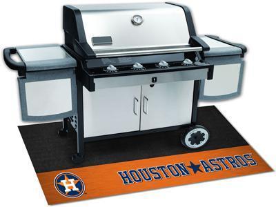 BBQ Mat MLB Houston Astros Grill Tailgate Mat 26"x42"