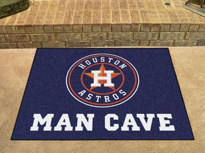 Mat Best MLB Houston Astros Man Cave All-Star Mat 33.75"x42.5"