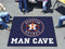 Grill Mat MLB Houston Astros Man Cave Tailgater Rug 5'x6'