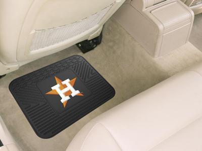 Rubber Floor Mats MLB Houston Astros Utility Car Mat 14"x17"