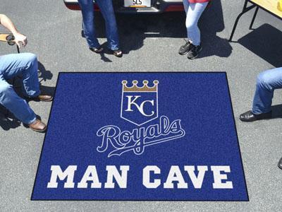 Grill Mat MLB Kansas City Royals Man Cave Tailgater Rug 5'x6'