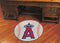 Round Rugs MLB Los Angeles Angels Baseball Mat 27" diameter