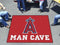 BBQ Accessories MLB Los Angeles Angels Man Cave Tailgater Rug 5'x6'