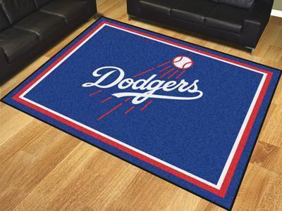 8x10 Rug MLB Los Angeles Dodgers 8'x10' Plush Rug