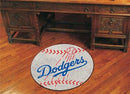 Round Rugs For Sale MLB Los Angeles Dodgers Baseball Mat 27" diameter