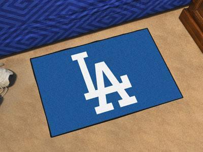 Outdoor Rugs MLB Los Angeles Dodgers 'LA' Starter Rug 19"x30"
