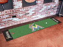 Cheap Runner Rugs MLB Miami Marlins Putting Green Runner 18"x72" Golf Accessories