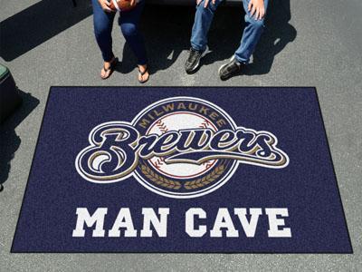 Rugs For Sale MLB Milwaukee Brewers Man Cave UltiMat 5'x8' Rug