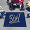 BBQ Accessories MLB Milwaukee Brewers Tailgater Rug 5'x6'