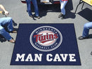 Grill Mat MLB Minnesota Twins Man Cave Tailgater Rug 5'x6'