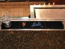 BBQ Grill Mat MLB New York Mets Drink Tailgate Mat 3.25"x24"