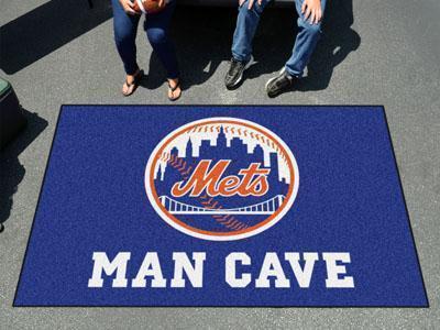 Outdoor Rugs MLB New York Mets Man Cave UltiMat 5'x8' Rug