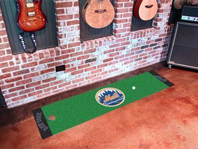 Long Runner Rugs MLB New York Mets Putting Green Runner 18"x72" Golf Accessories