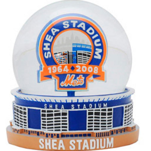 MLB New York Mets Shea Stadium Final Season Stadium Snowglobe-LICENSED NOVELTIES-JadeMoghul Inc.