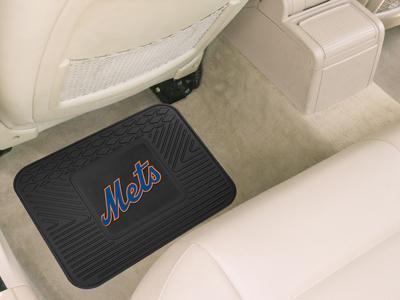 Rubber Car Floor Mats MLB New York Mets Utility Car Mat 14"x17"