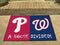 Large Area Rugs MLB Phillies Nationals House Divided Rug 33.75"x42.5"