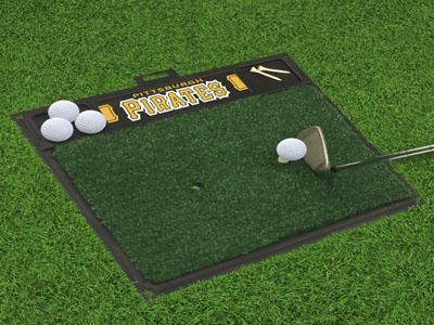 Golf Accessories MLB Pittsburgh Pirates Golf Hitting Mat 20" x 17"