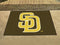 Floor Mats MLB San Diego Padres Brown/Yellow All-Star Mat 33.75"x42.5"