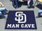 Grill Mat MLB San Diego Padres Man Cave Tailgater Rug 5'x6'