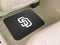 Rubber Car Floor Mats MLB San Diego Padres Utility Car Mat 14"x17"