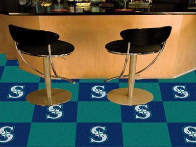 Carpet Squares MLB Seattle Mariners 18"x18" Carpet Tiles