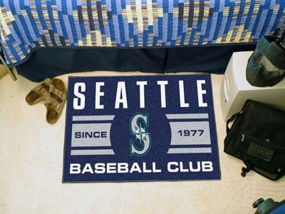 Cheap Rugs MLB Seattle Mariners Baseball Club Starter Rug 19"x30"