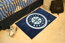 Indoor Outdoor Rugs MLB Seattle Mariners Starter Rug 19"x30"
