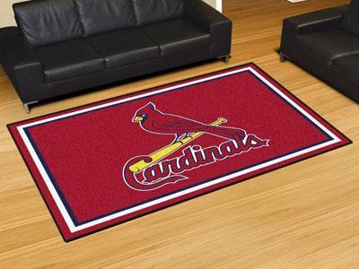 5x8 Rug MLB St. Louis Cardinals 5'x8' Plush Rug