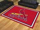 8x10 Rug MLB St. Louis Cardinals 8'x10' Plush Rug