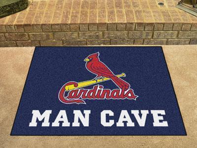 Mat Best MLB St. louis Cardinals Man Cave All-Star Mat 33.75"x42.5"