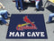 BBQ Store MLB St. louis Cardinals Man Cave Tailgater Rug 5'x6'