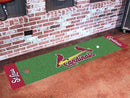 Cheap Runner Rugs MLB St. Louis Cardinals Putting Green Runner 18"x72" Golf Accessories