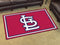 4x6 Area Rugs MLB St. Louis Cardinals 'StL' 4'x6' Plush Rug