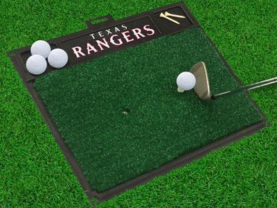 Golf Accessories MLB Texas Rangers Golf Hitting Mat 20" x 17"