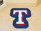 Custom Size Rugs MLB Texas Rangers Mascot Custom Shape Mat