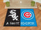 Large Rugs MLB White Sox Cubs House Divided Rug 33.75"x42.5"