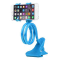 Mobile Lazy Bracket Two Clamp Flexible Phone Stand Holder for Cellphone Support AExp
