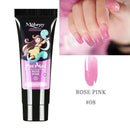 Mobray 15ml Poly Nail Gel Kit Quick Building Set Poly UV Gel Nail Gel Nail Polish For Nail Extensions Acrylic Gel Polish Nails AExp