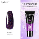 Mobray 15ml Poly Nail Gel Kit Quick Building Set Poly UV Gel Nail Gel Nail Polish For Nail Extensions Acrylic Gel Polish Nails AExp