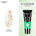 Mobray 15ml Poly Nail Gel Kit Quick Building Set Poly UV Gel Nail Gel Nail Polish For Nail Extensions Acrylic Gel Polish Nails JadeMoghul Inc. 