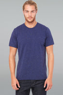 Mod Poly-Cotton Tee - Men-Men Short Sleeve Tops-XS-Navy Speckled-JadeMoghul Inc.