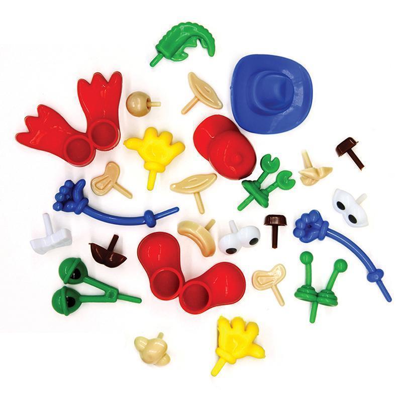 MODELING DOUGH AND CLAY BODY PARTS-Arts & Crafts-JadeMoghul Inc.