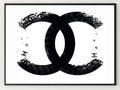 Modern Fashion Women Home Decor Perfume Bottle Canvas Painting coco Wall Pictures Wall Art For Living Room A4 Posters and Print-13cmx18cm no frame-B-JadeMoghul Inc.