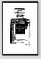 Modern Fashion Women Home Decor Perfume Bottle Canvas Painting coco Wall Pictures Wall Art For Living Room A4 Posters and Print-13cmx18cm no frame-C-JadeMoghul Inc.