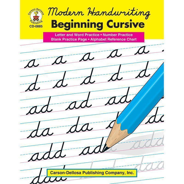 MODERN HANDWRITING BEGINNING-Learning Materials-JadeMoghul Inc.
