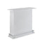 Modish Bar Table, White High Gloss-Console Tables-White-MDF PB-JadeMoghul Inc.