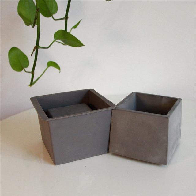 Molds for Concrete Flower pot ,Cement Molds Succulent Plants Pot Mold Concrete Planters Molds AExp