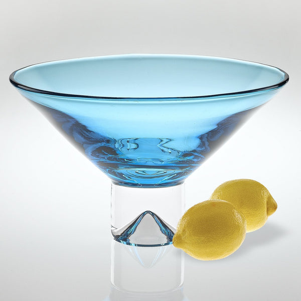 Glass Bowl - Monaco 12" Aqua Bowl