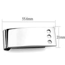 Money clip Best Money Clip TK2072 Stainless Steel Money clip Alamode Fashion Jewelry Outlet