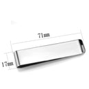 Money Clips For Men LO3384 Stainless Steel Money clip